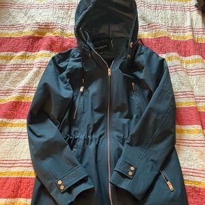 Marc Jacobs Petra Cargo Rain Jacket - Dark Blue